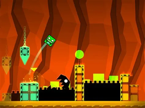  Geometry Dash: Hızlı Tempolu Bir Müziğin İçi ve Engellerin Zirvesinde Bir Yolculuk!